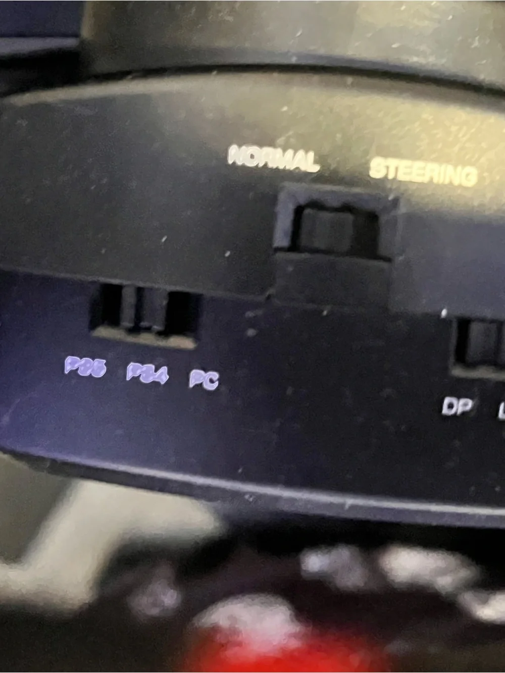 Sony Black Racing Wheel with Pedals